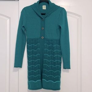 Title Nine Dahlia Long Hooded Sweater